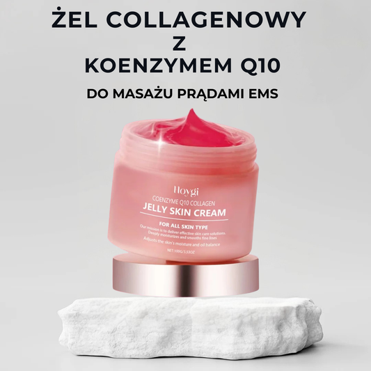 Żel Collagenowy -żel przewodzący do masażu skóry twarzy głęboko nawilżający