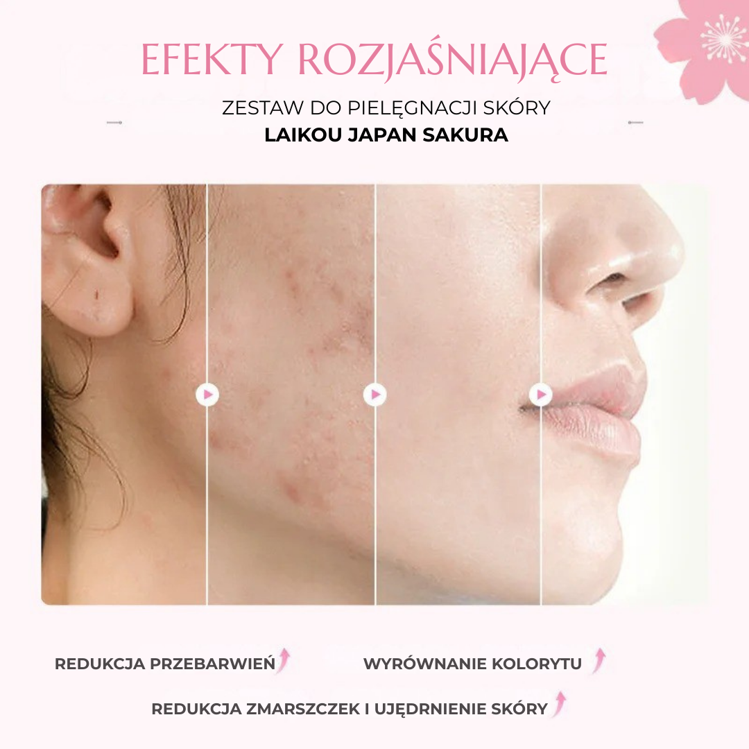 ZESTAW PREZENTOWY 5-częściowy -Sakura Japan Laikou