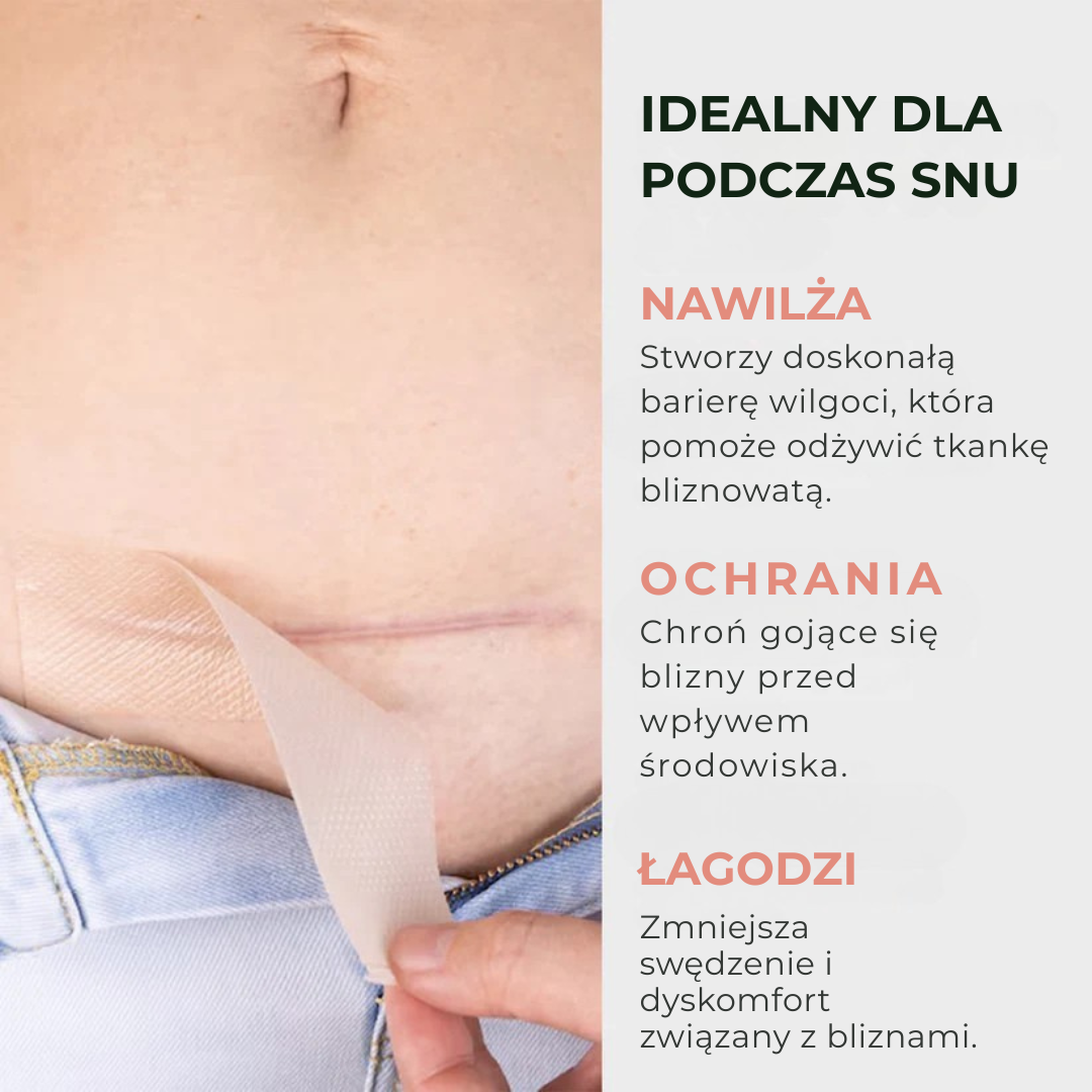 DermaTape™ -silikonowa taśma na zmarszczki i blizny