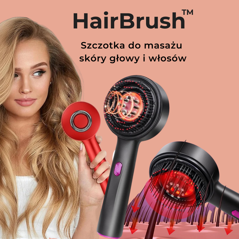 HairBrush™ - szczotka do masażu skóry głowy i włosów