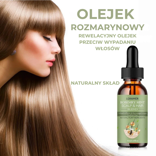 Olejek Rozmarynowy - rewelacyjny olejek przeciw wypadaniu i na porost włosów