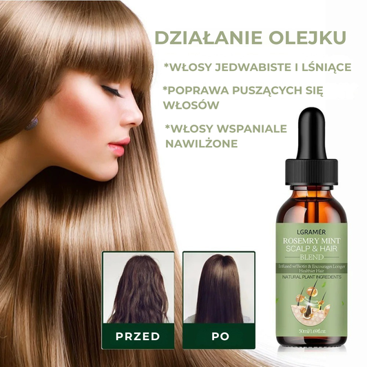Olejek Rozmarynowy - rewelacyjny olejek przeciw wypadaniu i na porost włosów
