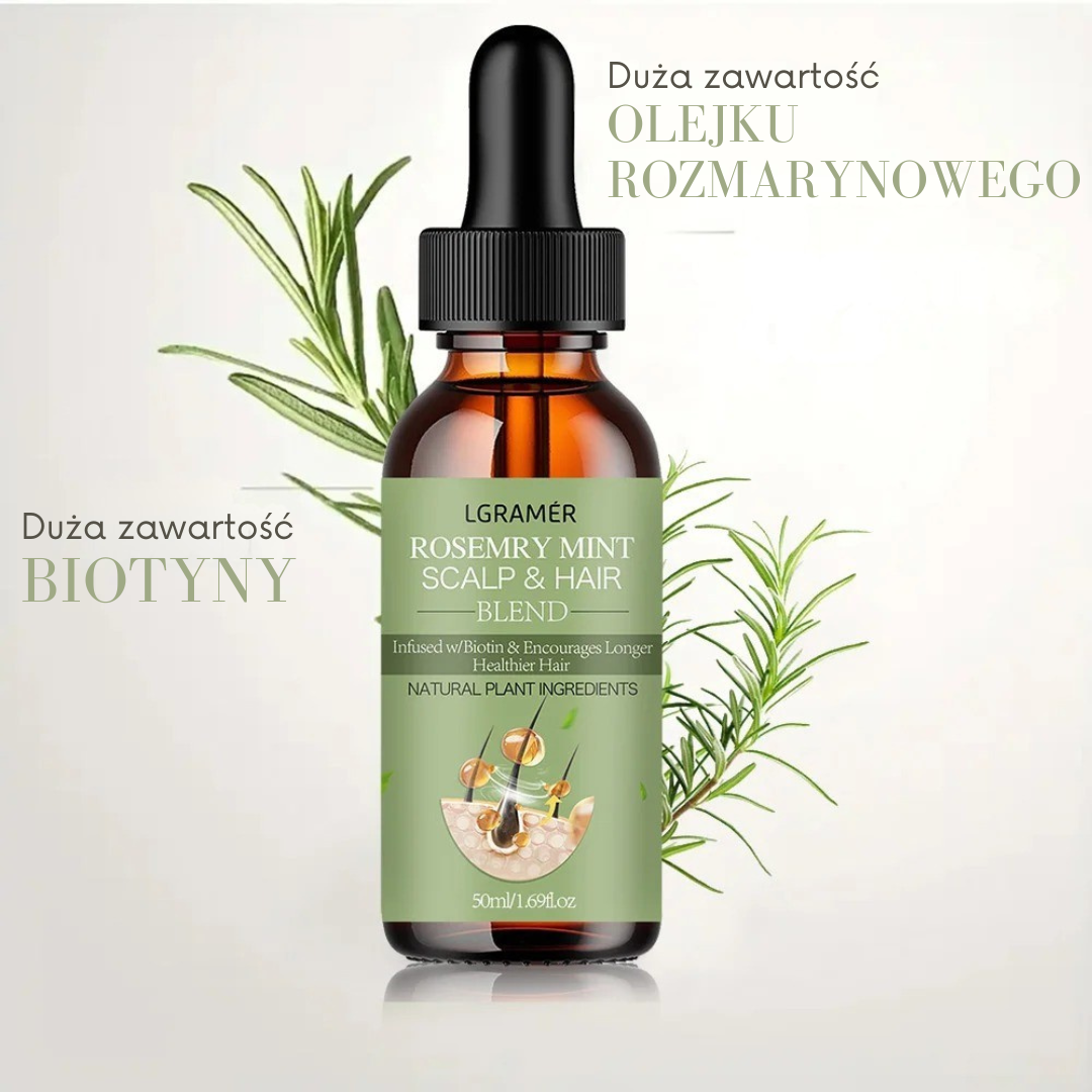 Olejek Rozmarynowy - rewelacyjny olejek przeciw wypadaniu i na porost włosów