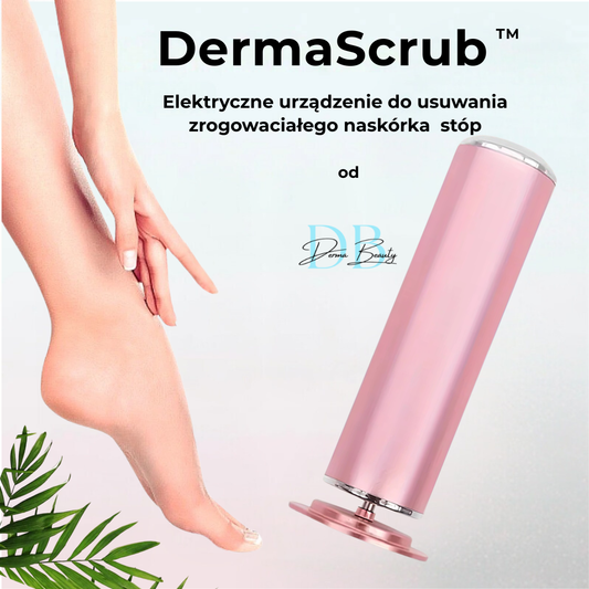 DermaScrub™ -elektryczna maszynka do usuwania zrogowaciałego naskórka ze stóp