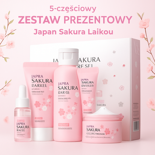 ZESTAW PREZENTOWY 5-częściowy -Sakura Japan Laikou