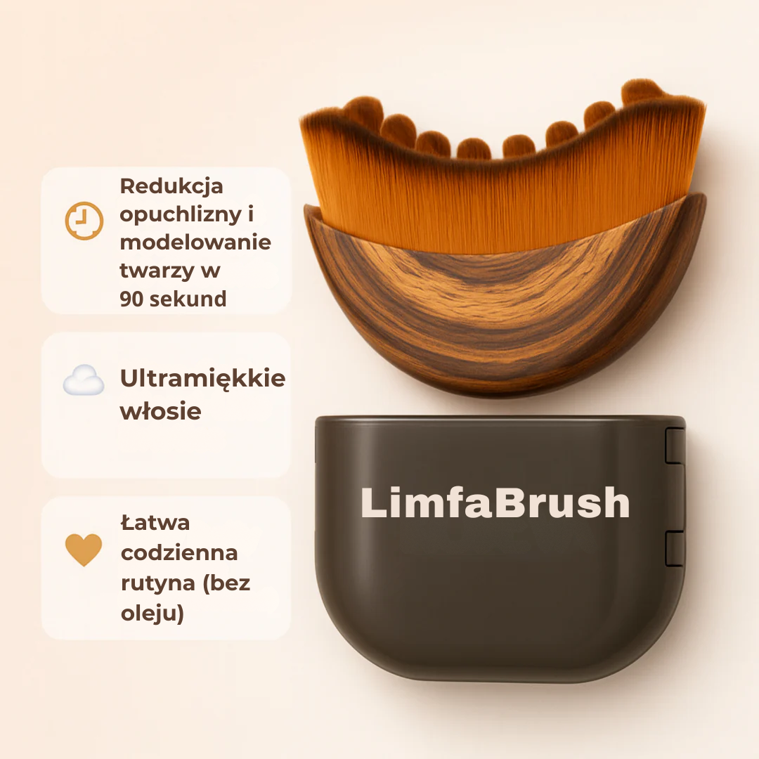 LimfaBrush™ - Szczotka Limfatyczna do twarzy