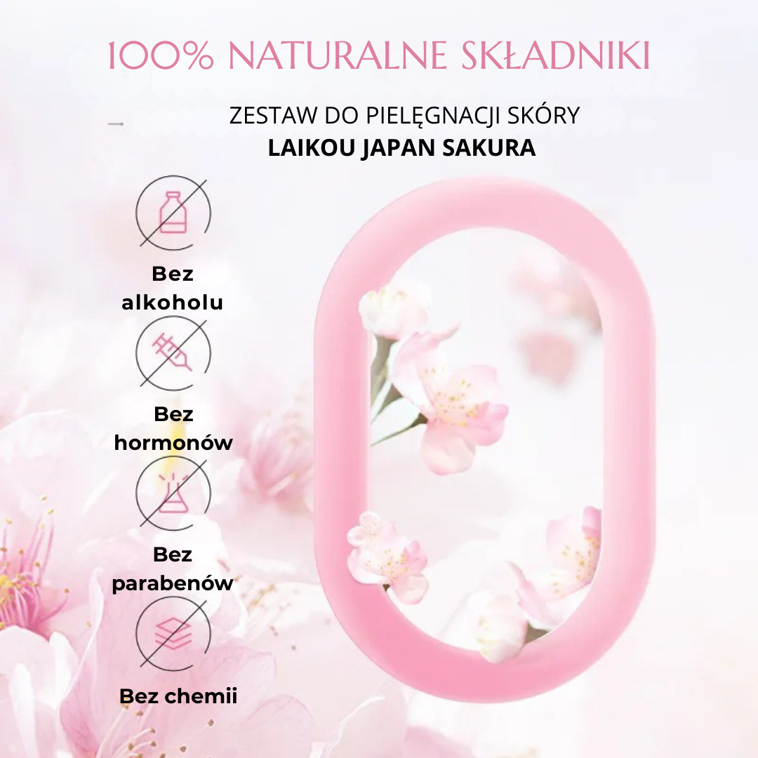 ZESTAW PREZENTOWY 5-częściowy -Sakura Japan Laikou
