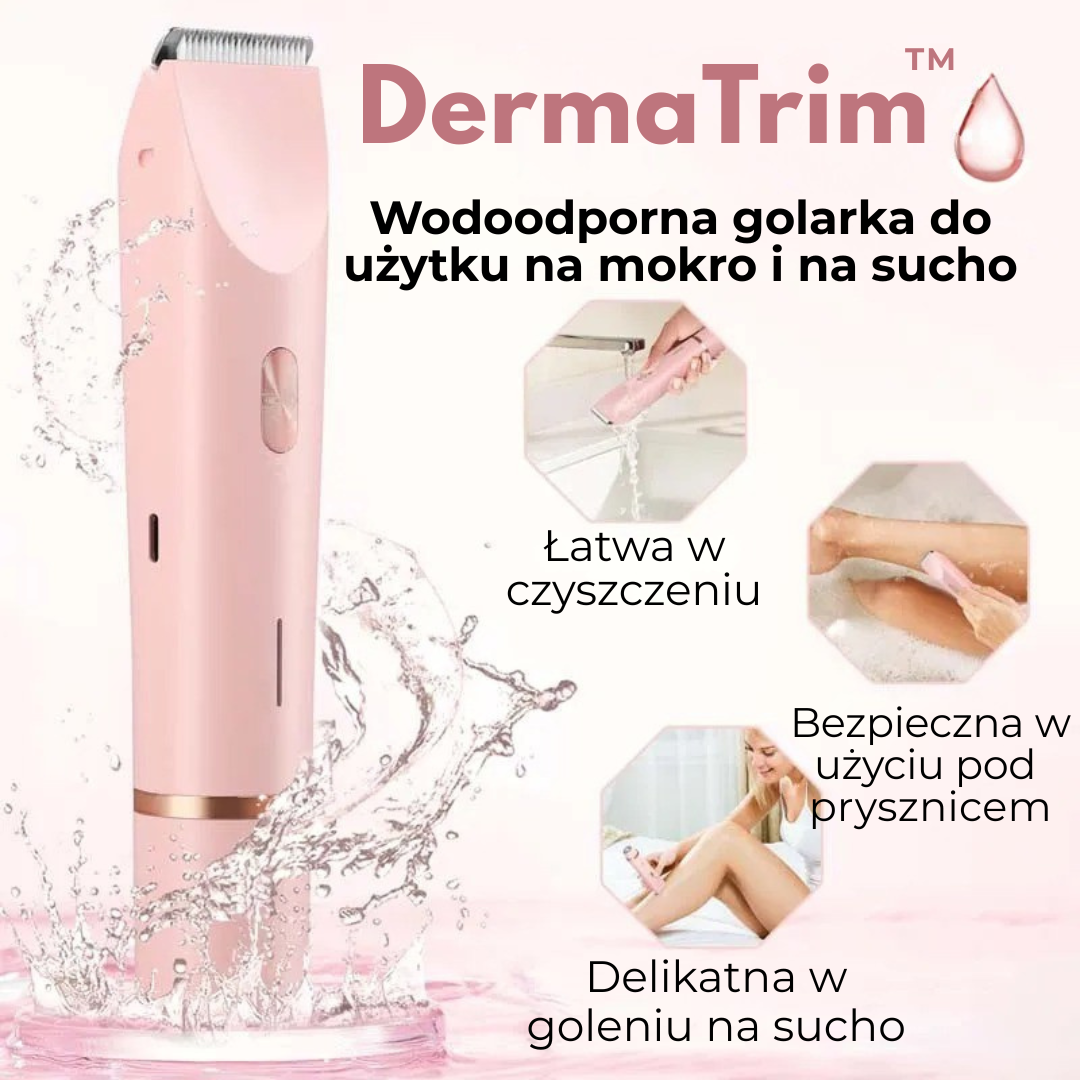 DermaTrim™ -dwugłowicowy trymer do ciała i twarzy