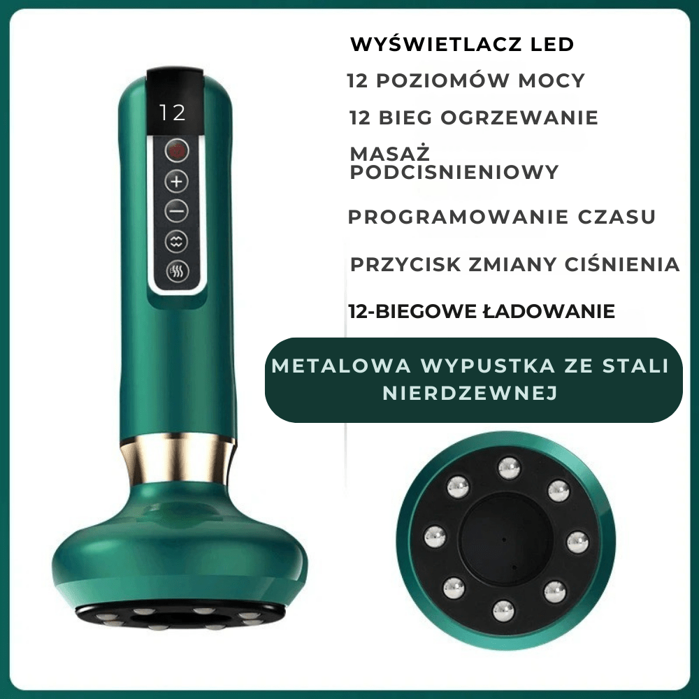 DermaCell™ - próżniowy masażer do cellulitu - Derma Beauty