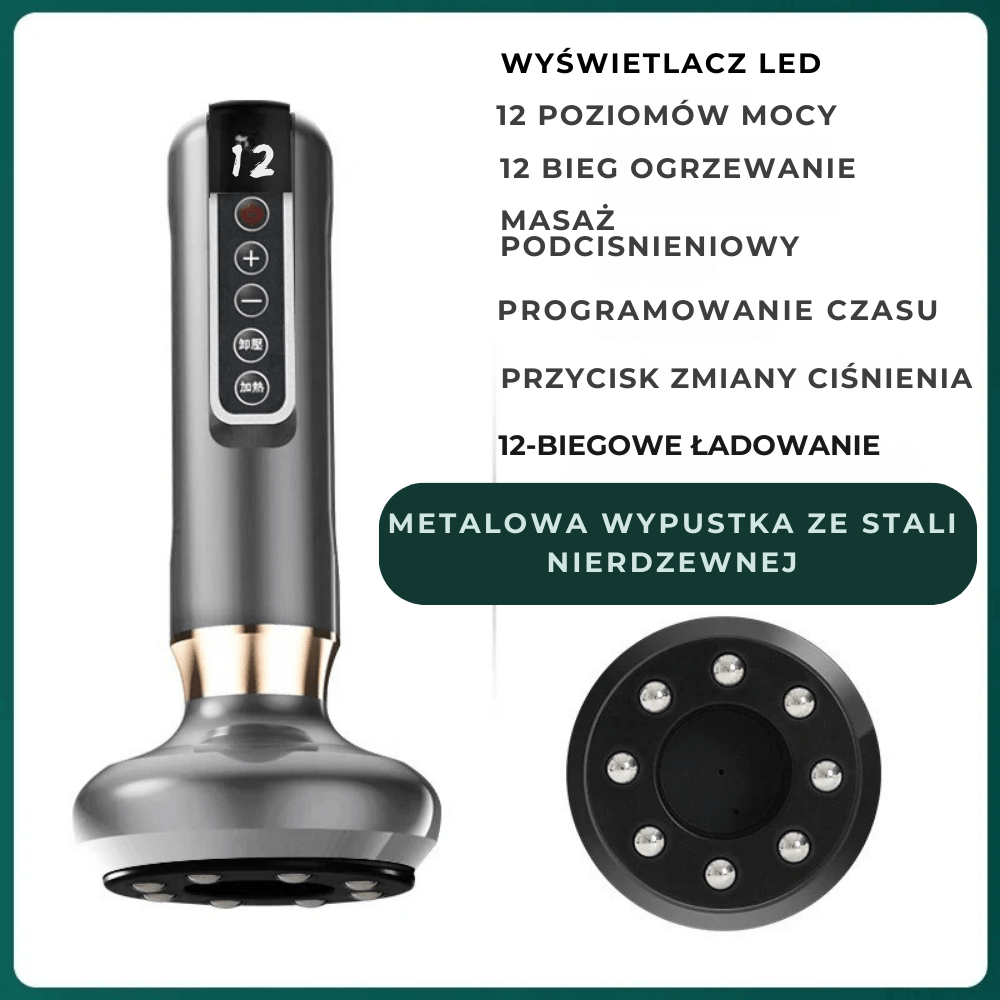 DermaCell™ - próżniowy masażer do cellulitu - Derma Beauty