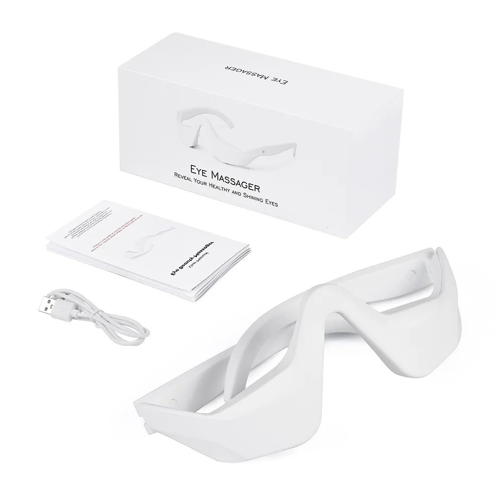 DermaEye™ - innowacyjne okulary masujące ze światłem led - Derma Beauty