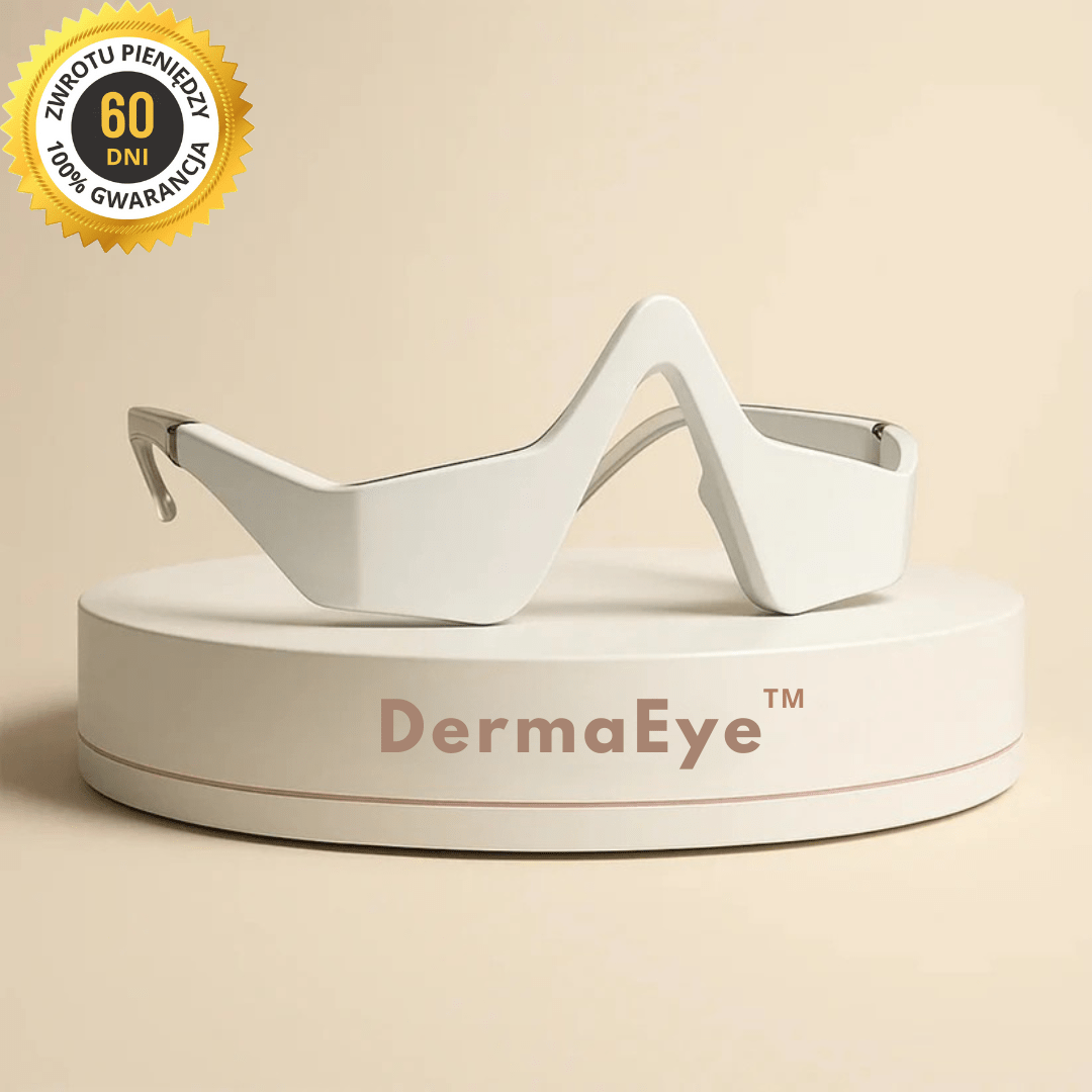 DermaEye™ - innowacyjne okulary masujące ze światłem led - Derma Beauty