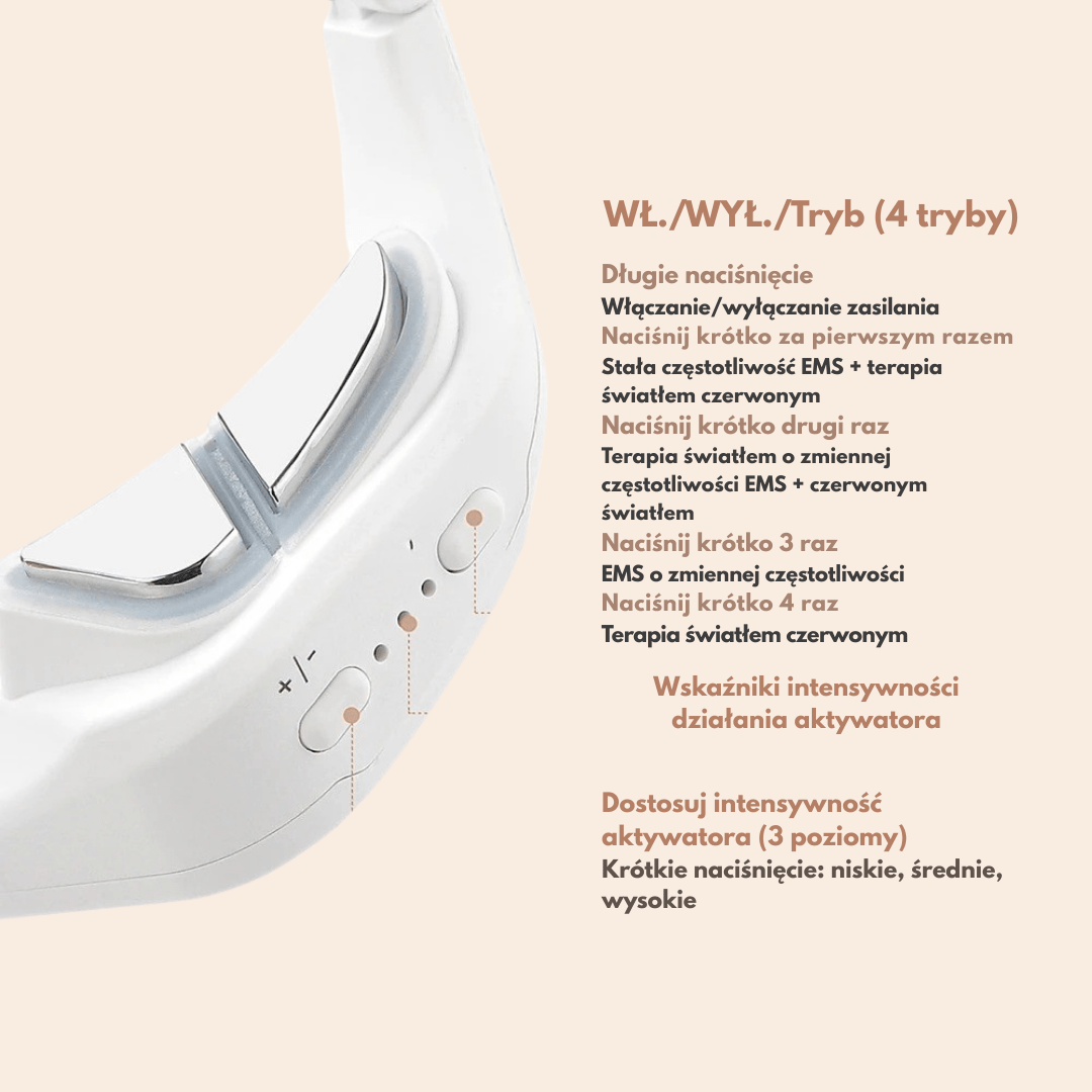 DermaEye™ - innowacyjne okulary masujące ze światłem led - Derma Beauty