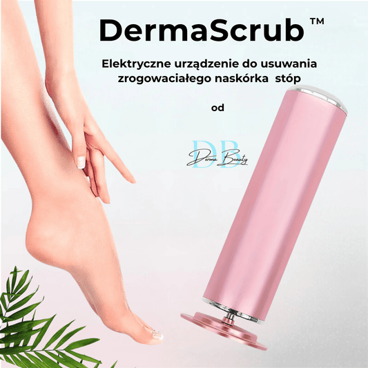 DermaScrub™ - elektryczna maszynka do usuwania zrogowaciałego naskórka ze stóp - Derma Beauty
