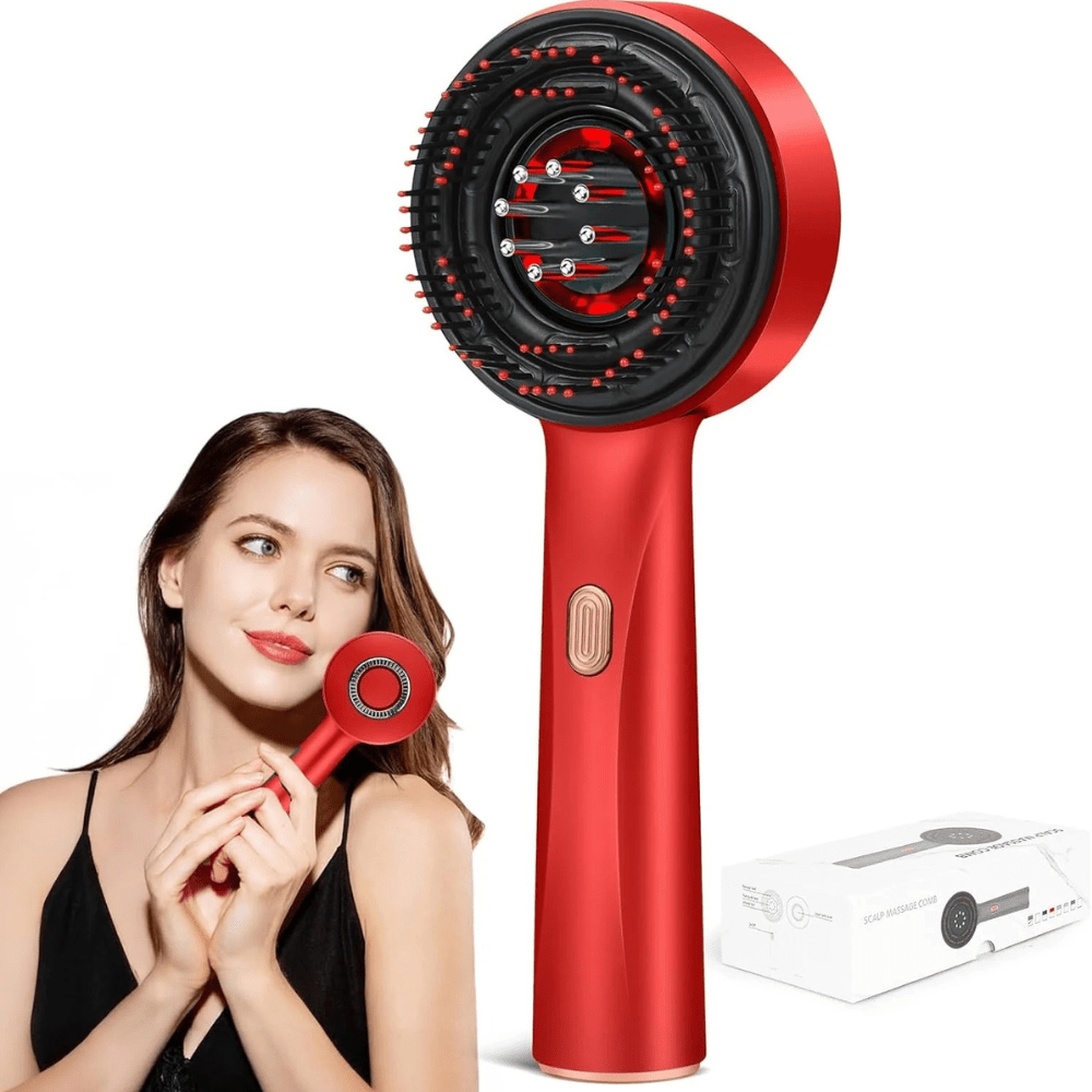 HairBrush™ - szczotka do masażu skóry głowy i włosów - Derma Beauty