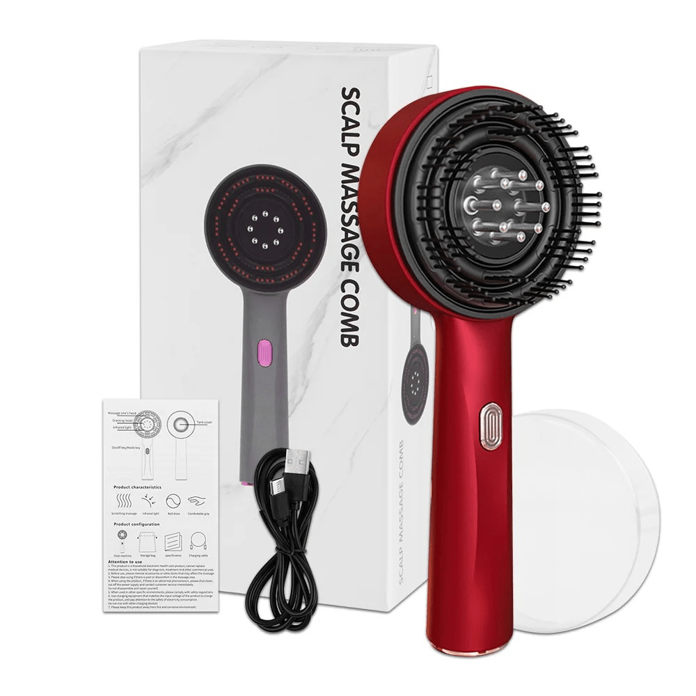 HairBrush™ - szczotka do masażu skóry głowy i włosów - Derma Beauty