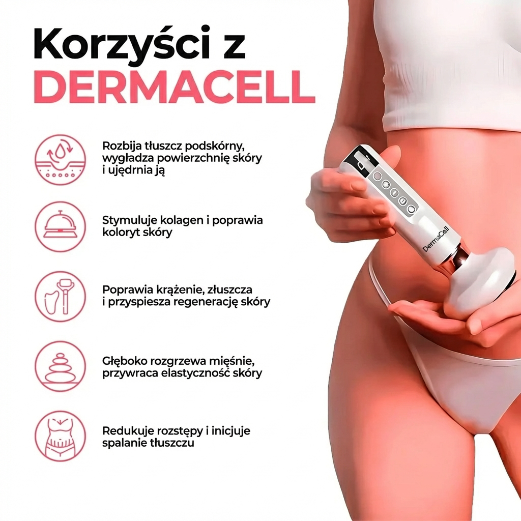 DermaCell™ - próżniowy masażer do cellulitu