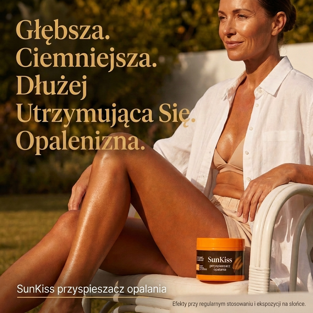 SunKiss - Krem przyspieszający opalanie
