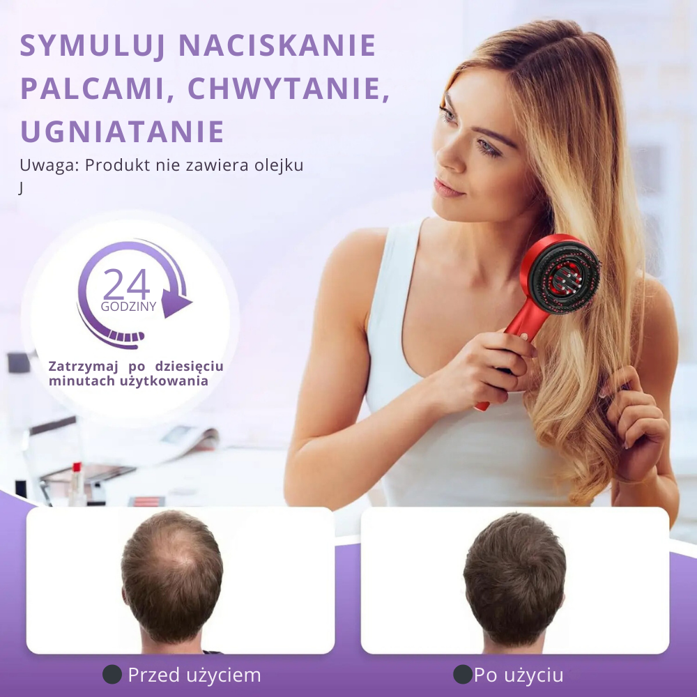 HairBrush™ - szczotka do masażu skóry głowy i włosów